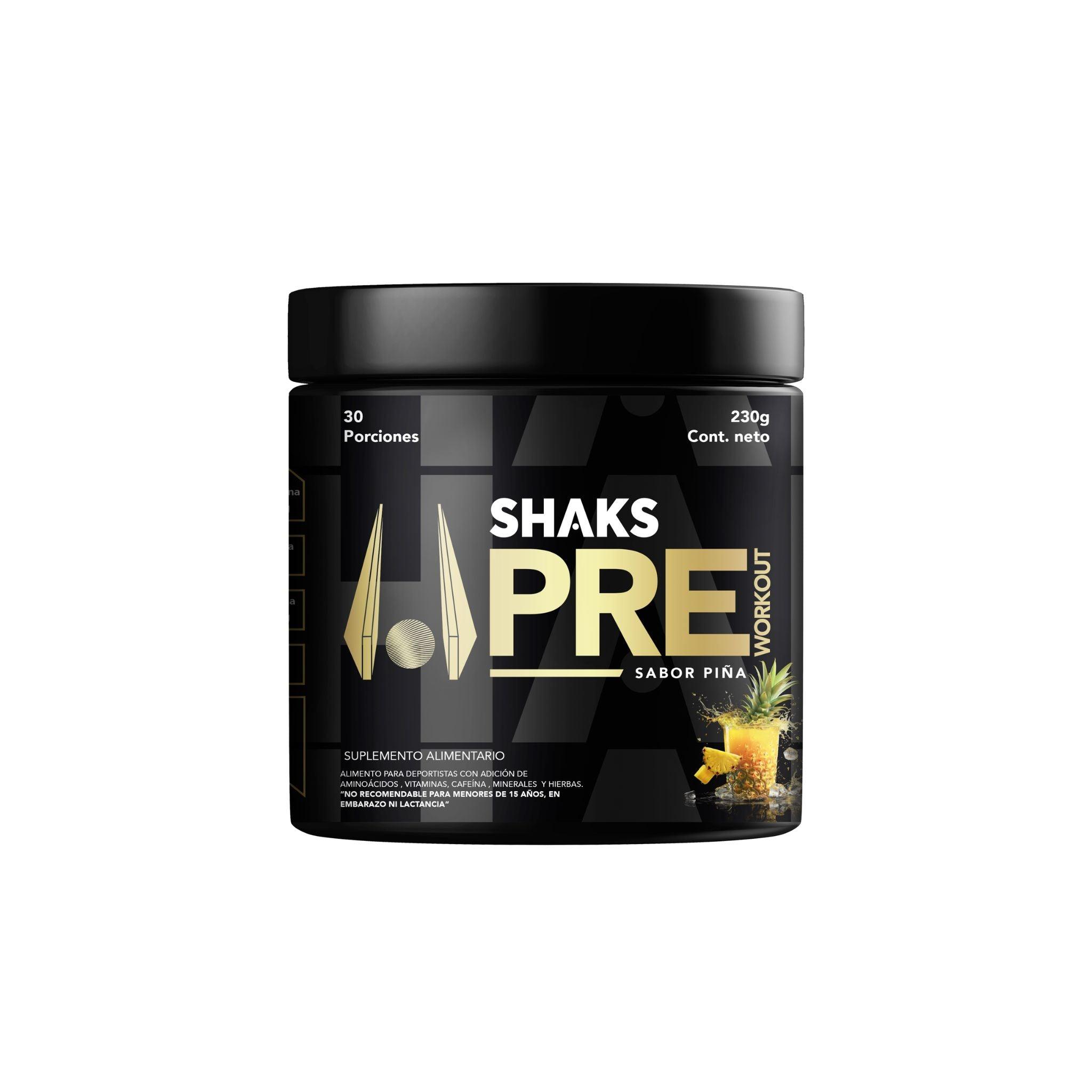 SHAKS PRE-WORKOUT - PIÑA - Shaks.cl